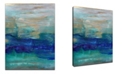 Ready2HangArt 'Ocean Spray A' Abstract Canvas Wall Art, 30x20"